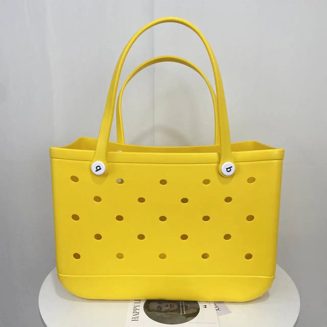 Croc Beach Tote Bag Waterproof EVA Extra Large Capacity - Smarsty