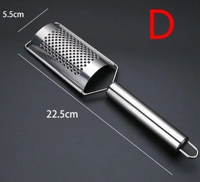 Stainless Steel Handheld Cheese Grater Multi-PurposeKitchen Food Graters for Chocolate Butter Fruit Vegetable Kitchen Items by Smarsty