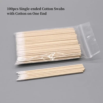 Wooden Tip Cotton Swabs for Nail Polish Removal - Smarsty