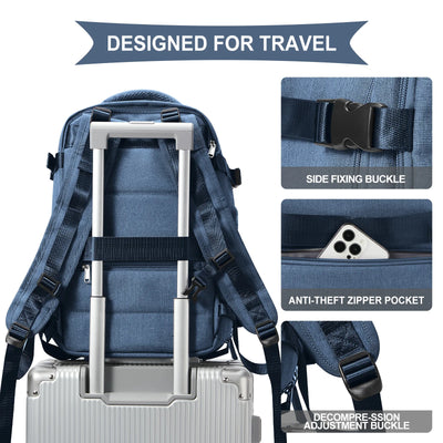 Travel Backpack Short Distance Airplane Ryanair Cabin Bag 40x20x25 Backpack Women Men leisure School Laptop Bag Carry on Luggage - Smarsty