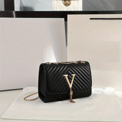 Embroidered Crossbody Bag With Sequins And Tassel Party - Smarsty