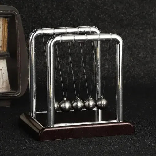 Newton's Cradle Balance Steel Ball Teaching Supplies Physics Science Pendulum Desktop Toys Stress Relief Gifts Home Decoration - Smarsty