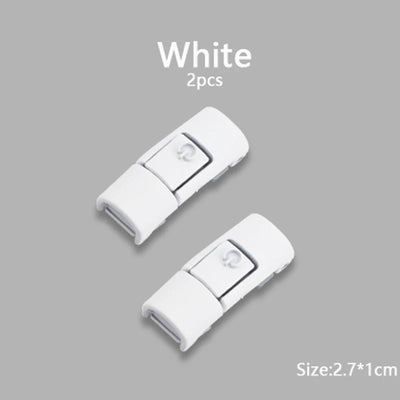 Colorful Press Lock No Tie Shoelace Elastic Shoelaces for Sneakers Sport Tieless Elastic Shoe Laces One Size Fit All Adult Kids - Smarsty
