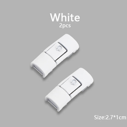 Colorful Press Lock No Tie Shoelace Elastic Shoelaces for Sneakers Sport Tieless Elastic Shoe Laces One Size Fit All Adult Kids - Smarsty