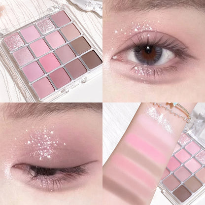 Sixteen Color Sunset Magic Eye Shadow Palette - Smarsty