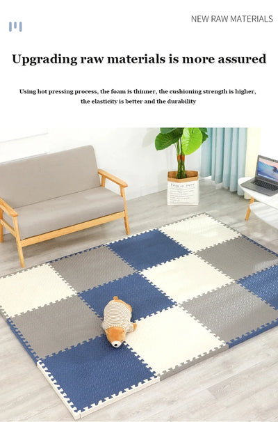 8-16pcs Baby Puzzle Floor Kids Carpet Bebe Mattress EVA Foam Baby Blanket Educational Toys Play Mat for Children 30x1cm by Smarsty