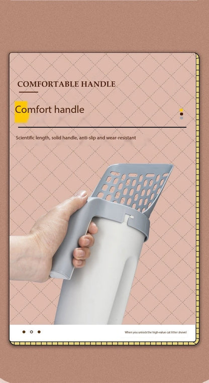 Cat Litter Scoop with Refill Bag for Easy Cleanup - Smarsty
