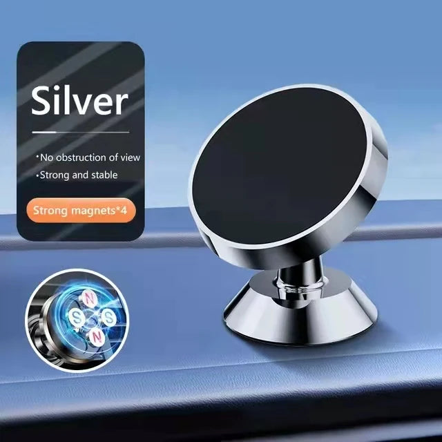 Magnetic Car Phone Holder Mount For GPS And iPhone Plus - Smarsty