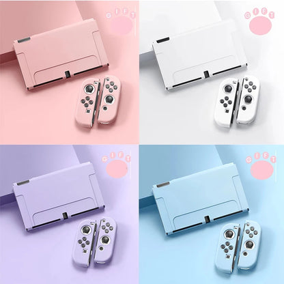 Nintendo Switch OLED Protection Case with Joy Con Accessories - Smarsty