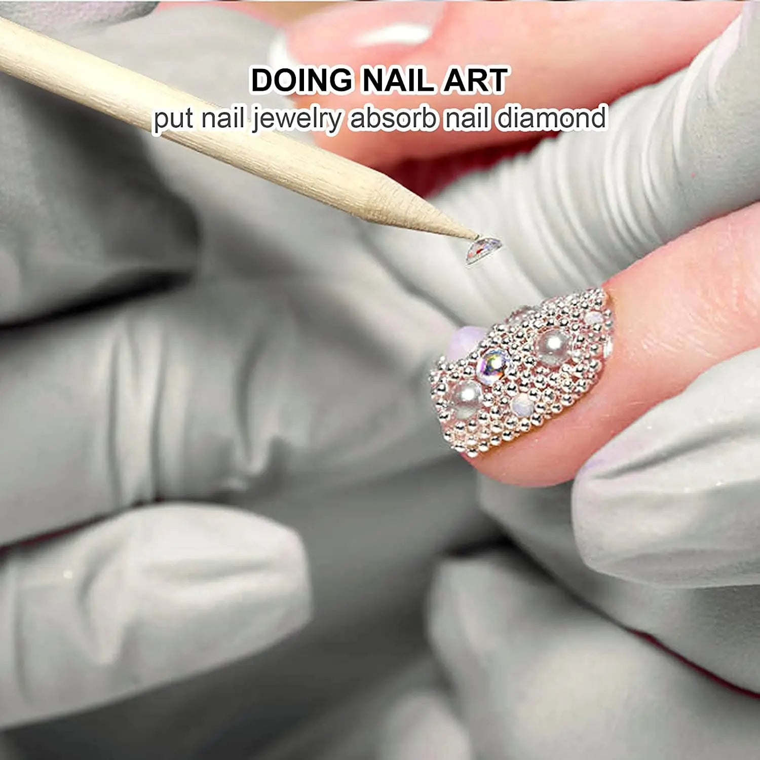 Wooden Cuticle Pushers for Easy Nail Care 100 Pack - Smarsty