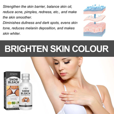 Body Snow Bleach Cream for Dark Spot Removal - Smarsty