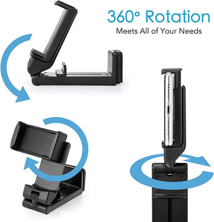 Foldable Airplane Phone Holder Stand With 360 Rotation - Smarsty