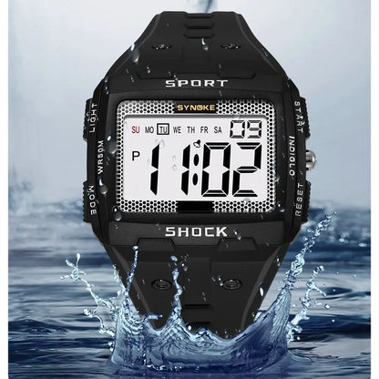 SYNOKE Waterproof Sports Watch with Night Glow Feature - Smarsty