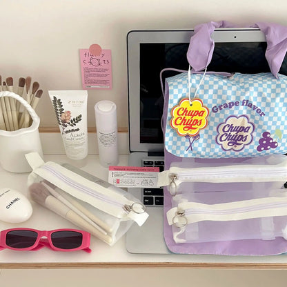 Detachable Makeup Bag Three In One Portable Folding Case - Smarsty
