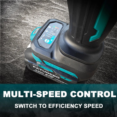 21V Brushless Electric Impact Wrench with High Torque - Smarsty