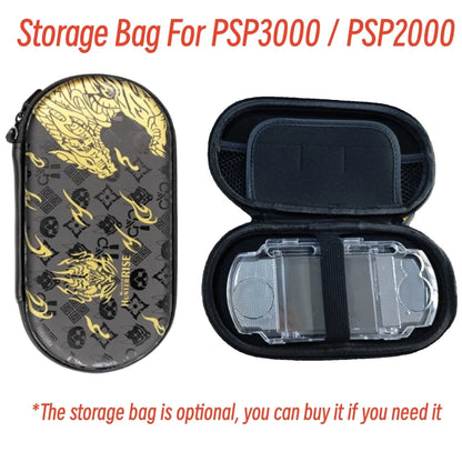 Transparent Hard Case for PSP 2000 3000 with Full Coverage Protection - Smarsty