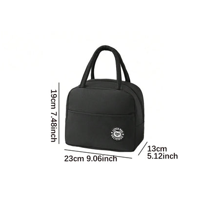 Large Capacity Insulated Lunch Bag For Bento And School - Smarsty