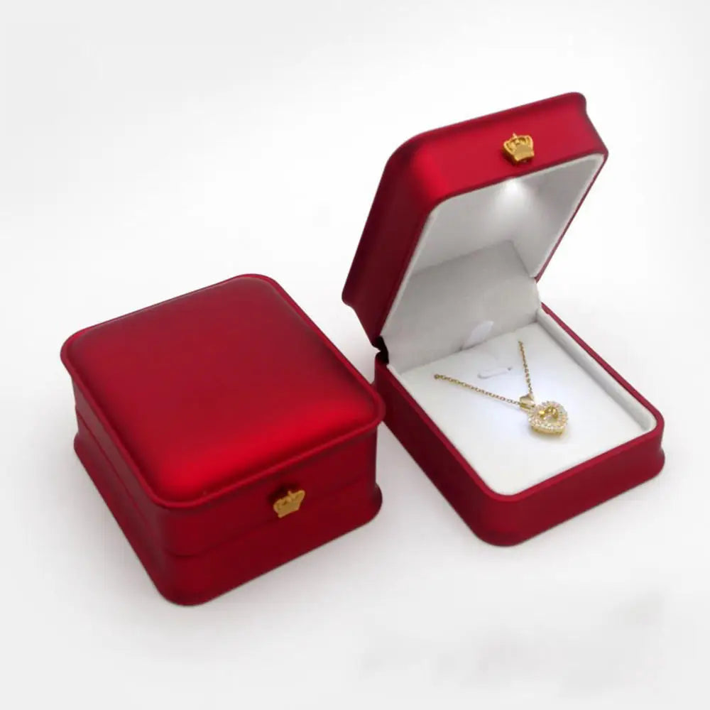 Luxury LED Jewelry Ring Box for Engagement and Wedding - Smarsty