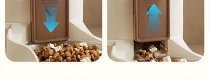 Automatic Cat Feeder with Water Dispenser Large Capacity - Smarsty
