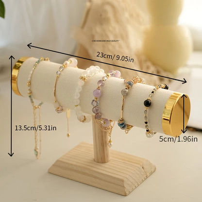 T-Bar Jewelry Display Stand for Necklaces and Bracelets - Smarsty