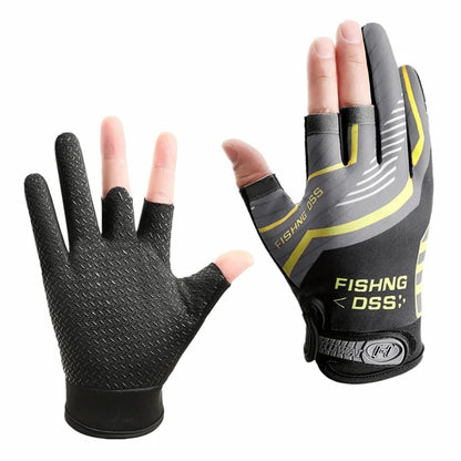 Men's Summer Fishing Gloves Breathable Anti Slip Protection - Smarsty
