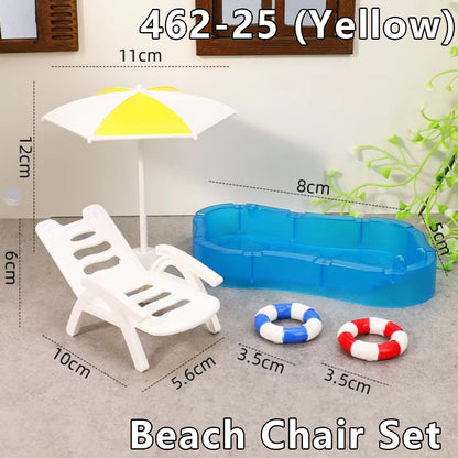 1:12 Dollhouse Miniature Cradle Crib Surround Bed Piano Table Set Furniture Kitchen Model Decor Toy Doll House Accessories
