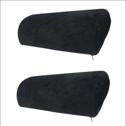 Half Moon Memory Foam Bolster Pillow for Comfort Support - Smarsty