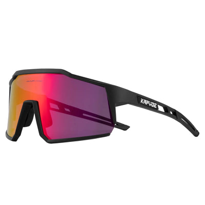Kapvoe Cycling Glasses Polarized MTB Road Bike Glasses UV400 Protection Sunglasses Ultra Light Sport Eyewear Equipment by Smarsty
