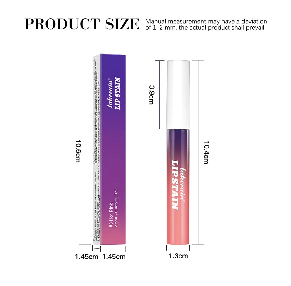 Long-lasting Waterproof Pink Lip Gloss Set - Smarsty