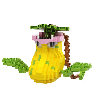 DIY Pokemon Blocks Small Cartoon Mini Building Block Pikachu Charizard Eevee Mewtwo Anime Assemble Action Model Dolls Toys by Smarsty