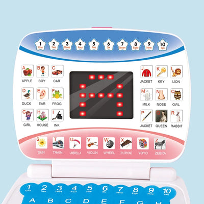 Learning Machine Laptop Computer Child Electronic Preschool Language Education Toys Gift Toddler Kid Developing Cognitive Skills - Smarsty