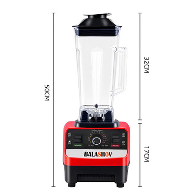 2000W Heavy Duty Commercial Blender Stationary Mixer Food Processor Ice Smoothies for Kitchen High Power Juicer Blender BPA Free by Smarsty