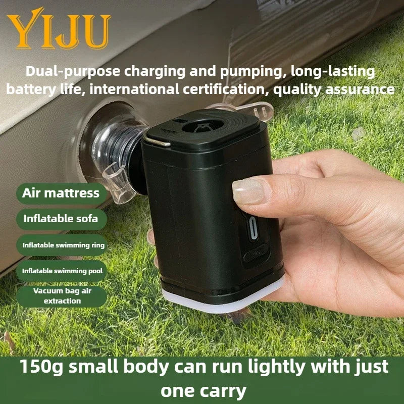 Cordless Wireless Inflation Pump Portable Air Compressor - Smarsty