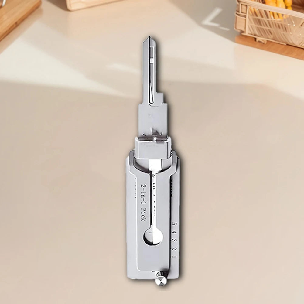 1-5pcs Stainless Steel Key Decoder SS001 O-ring Pickup Kit Pickup Hand Tool Maintenance Repair Kit