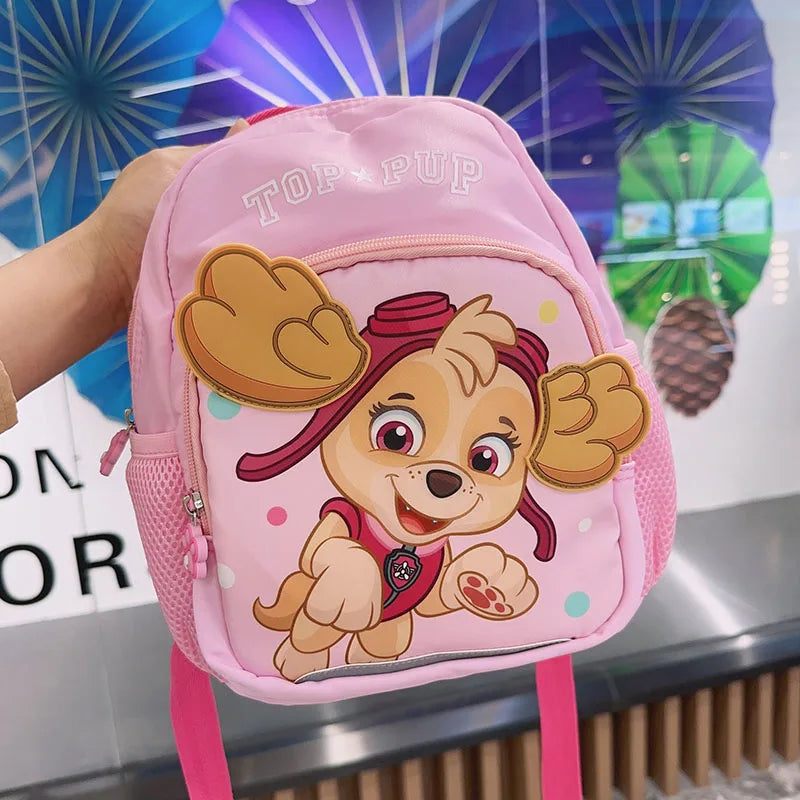 Kids Backpack Cartoon Chase And Skye For Preschoolers - Smarsty
