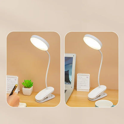 USB Rechargeable LED Table Lamp with Touch Dimming - Smarsty