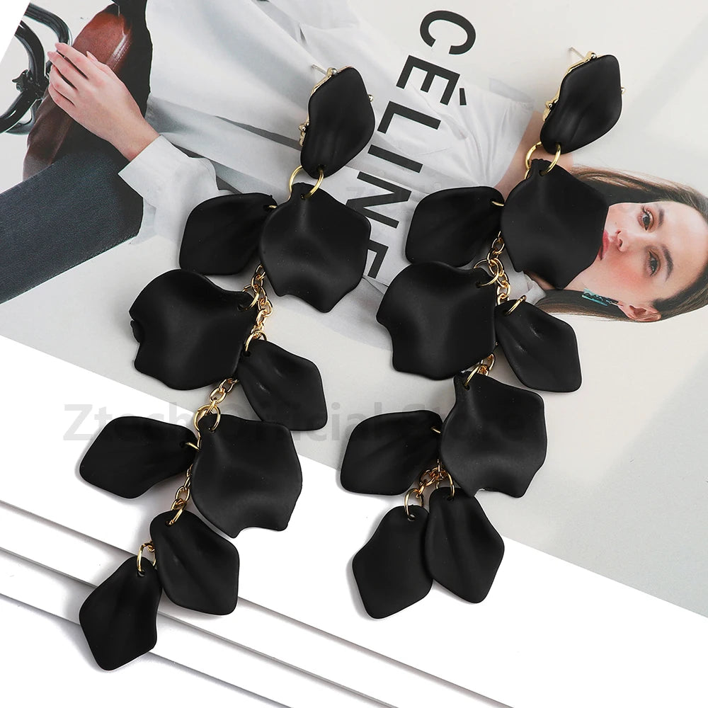 Romantic Multicolor Tassel Dangle Earrings for Women’s Fashion - Smarsty