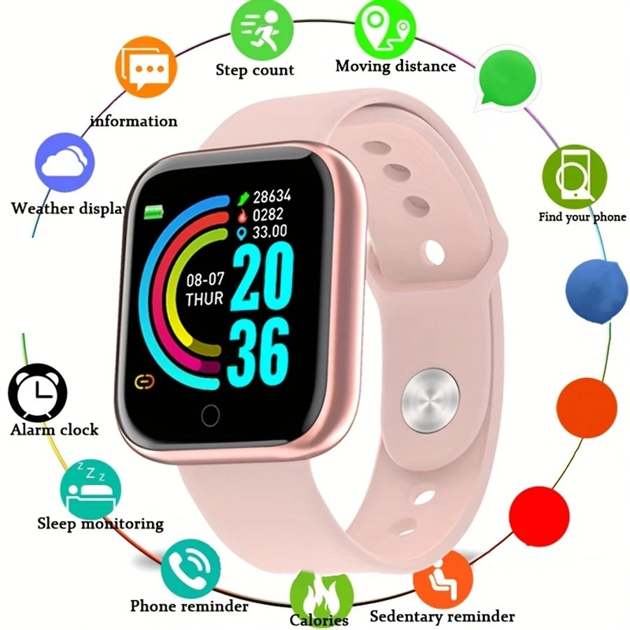 Smart Watch Fitness Tracker with Heart Rate Monitor - Smarsty