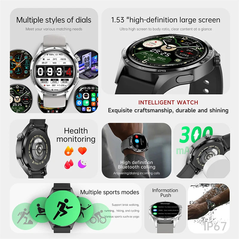 HUAWEI GT5 Pro Smart Watch with AMOLED Screen - Smarsty