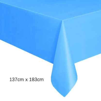 Disposable White Pink Tablecloth for Parties and Weddings - Smarsty