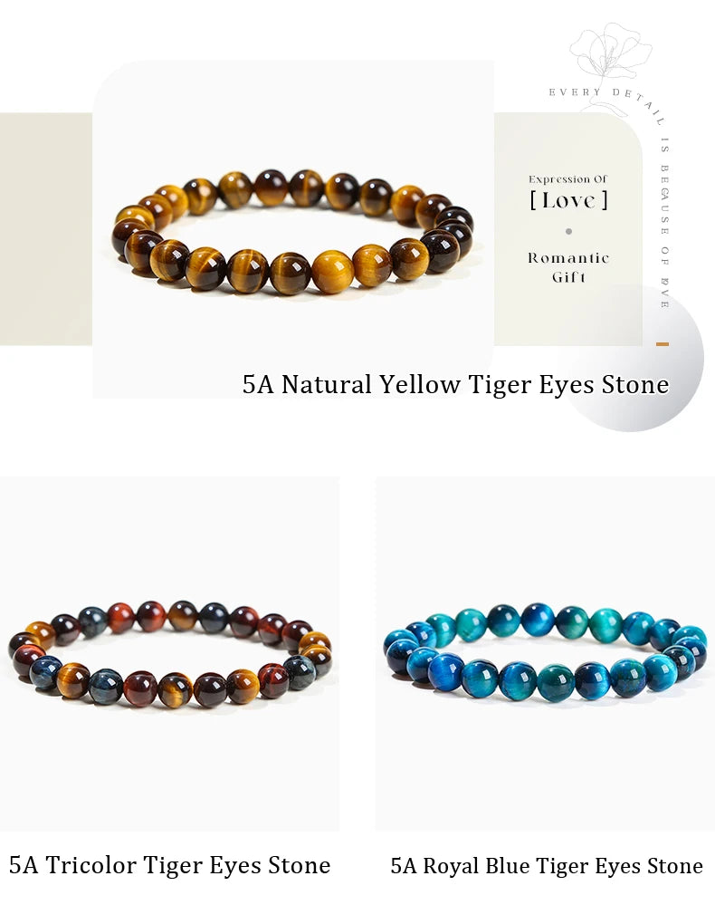 Natural Stone Beads Bracelet for Reiki Healing - Smarsty