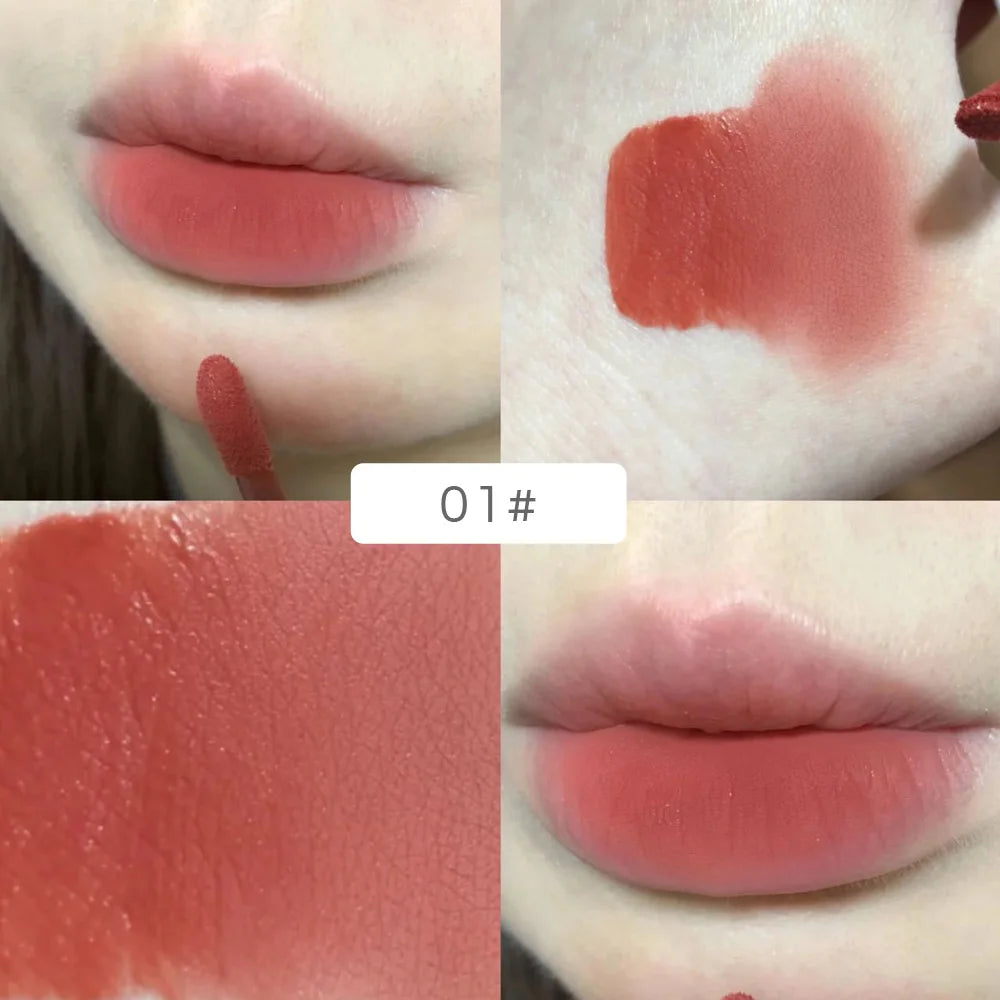 Gege Bear Rabbit Matte Velvet Lip Glaze Long Lasting Moisture - Smarsty