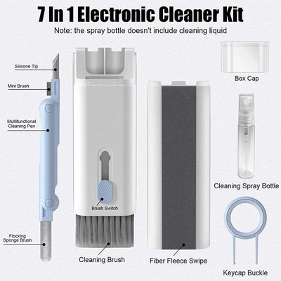 Multi Tool Keyboard Cleaner Kit for Keyboard and Earphones - Smarsty