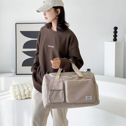 Unixinu Carry On Weekender Duffle Bag With Shoe Compartment - Smarsty