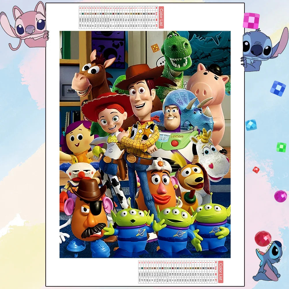 Disney Toy Story Diamond Embroidery Home Decor Gift - Smarsty
