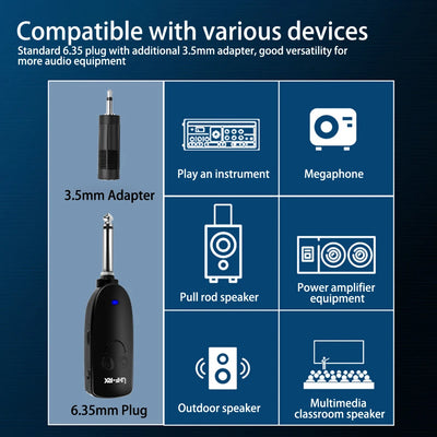 Wireless Microphone Receiver for Saxophone and Trumpet - Smarsty