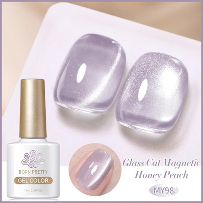Born Pretty Rainbow Purple Magnetic Gel Nail Polish 10ml - Smarsty