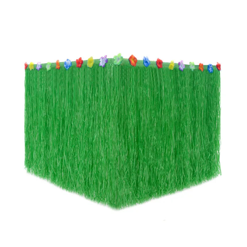 Vibrant Hawaiian Table Skirt for Easy Summer Parties - Smarsty