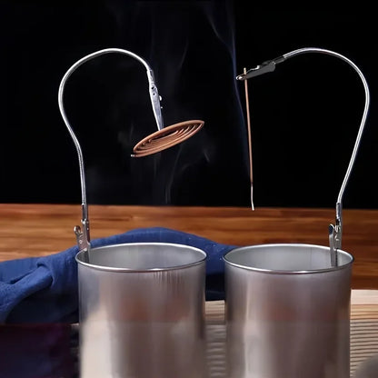 1/3pcs Double-ended Mosquito-repellent Incense Clip Universal Crocodile Clip Bracket Broken Incense Clip Extended Hose