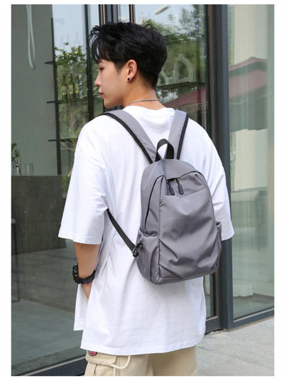 Sport Mini Men's Backpack Fashion Small Black Travel Rucksack Shoulder School Bag Canvas Designer Sports Backpacks Mochila Bags - Smarsty